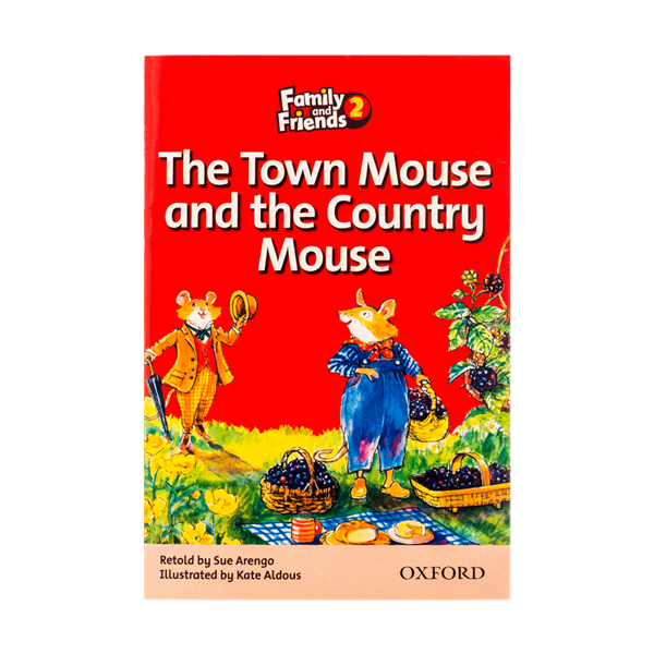 خرید کتاب Family and Friends Readers 2: The Town Mouse and the Country Mouse